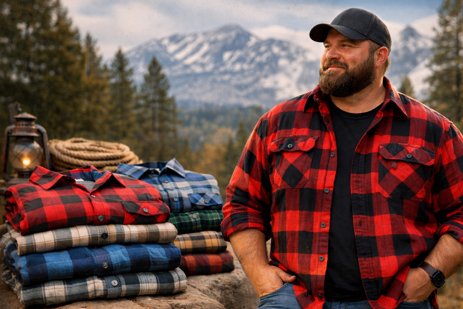 best flannels for big guys