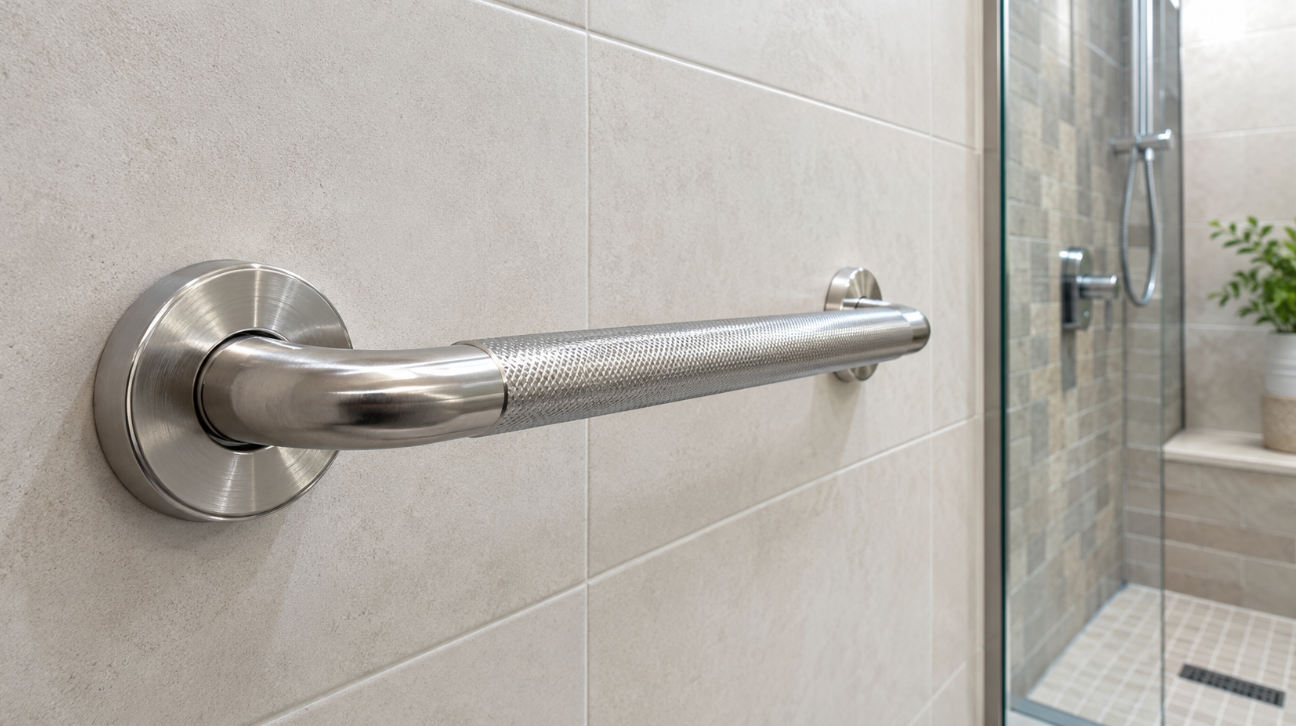 Best Bathroom Grab Bars and Safety Rails for Heavy Men